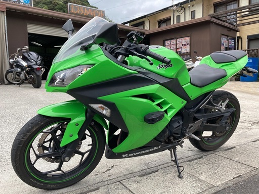 Ninja250 人気のグリーン 走行少ない
