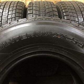 DUNLOP WINTER MAXX SJ87 265/70R15 15インチ スタッドレス 4本 バリ溝 
