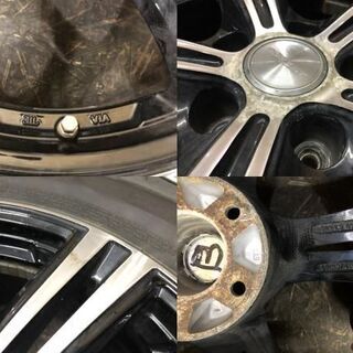 BS BLIZZAK DM-V2 225/65R17】スタッドレス【MANARAY ROZEST 社外 17 