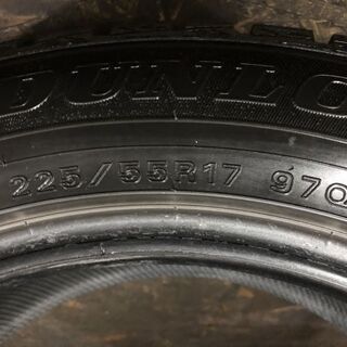 DUNLOP WINTER MAXX WM01 225/55R17 17インチ スタッドレス 4本 2017