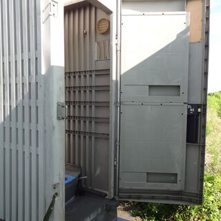 仮設トイレ 和式 簡易水洗 ペダル式 簡易トイレ