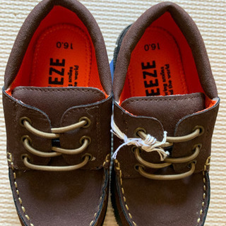 BREEZE スウェード素材の靴　16センチ