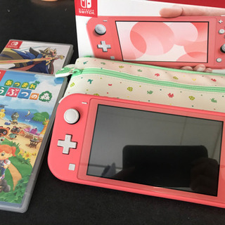 任天堂Switch Lite 本体　ケース　ソフト2本