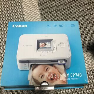 Canon SELPHY CP740 コンパクトプリンター　【引...