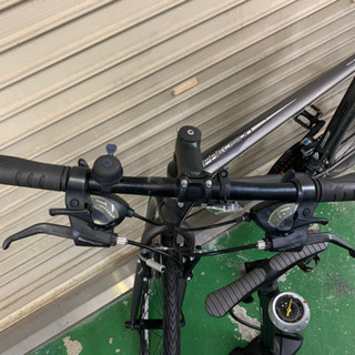 PRECISION SPORTS クロスバイク 28インチ 空気入れ 付き 自転車