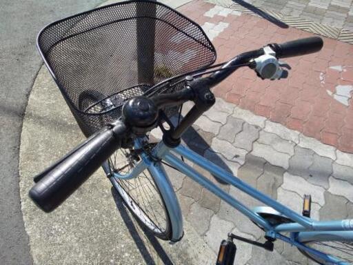 ♪ジモティー特価♪らくらくシマノ内装3段変速付き27型シティサイクル　中古自転車
