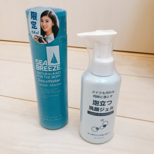 シーブリーズ Avon泡立つ洗顔ジェルset バタコさん 玉垣のスキンケアの中古あげます 譲ります ジモティーで不用品の処分