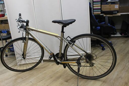 店R495)BIANCHI ROMAⅢ クロスバイク イエロー ビアンキ ローマⅢ 自転車
