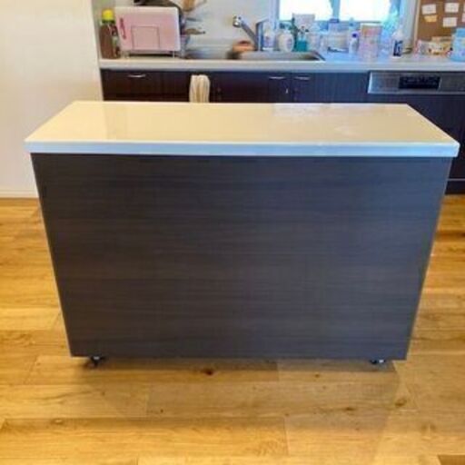 10月3日土曜日までディノスキッチンカウンターキッチンアイランド間仕切りカウンター Tf 後楽園の収納家具 食器棚 キッチン 収納 の中古あげます 譲ります ジモティーで不用品の処分