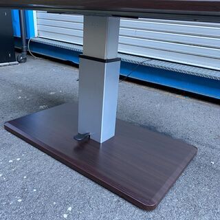 昇降テーブル センターテーブル リビングテーブル ダイニングテーブル 昇降式 茶 作業台 中古品