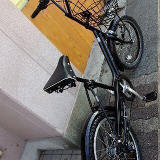 美品☆BRIDGESTONE VEGAS[ベガス]20吋ミニベロ 内装3段/点灯虫/ブラック