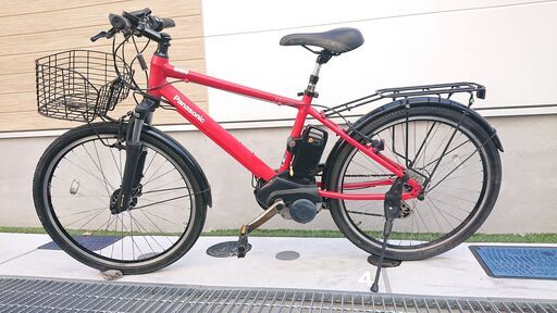 デジタル液晶！★エコナビ付！★2017Panasonic／パナソニック　ハリアー　電動自転車　8Ah　電動アシスト自転車　ロードバイクモデル　10/2