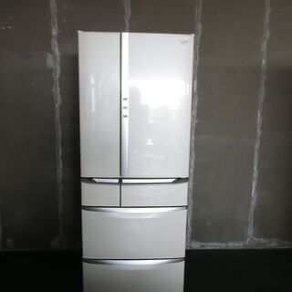 N1588・ナショナル ノンフロン 冷凍冷蔵庫 ＮＲ-Ｆ531Ｔ-Ｗ 6ドア