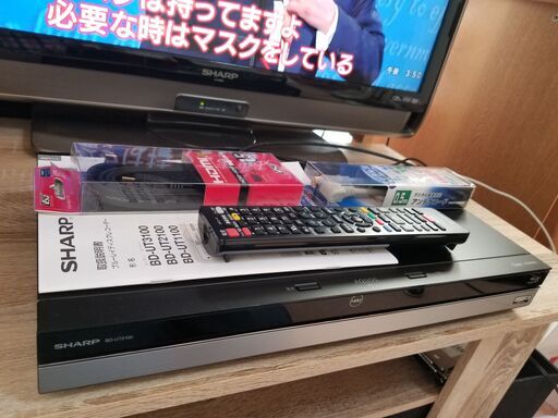 ☆②4K & Ultra HD&ブルーレイ！3チューナー・2TB　AQUOS BD-UT2100☆ ☆4K Ultra HD！2TB・3チューナー！AQUOS BD-UT2100☆ SHARP BD-UT2100