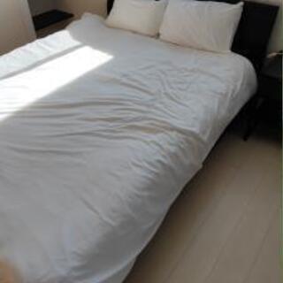 ダブルベッド　※ダブルクッション仕様 ダブルベッド クッションセット
