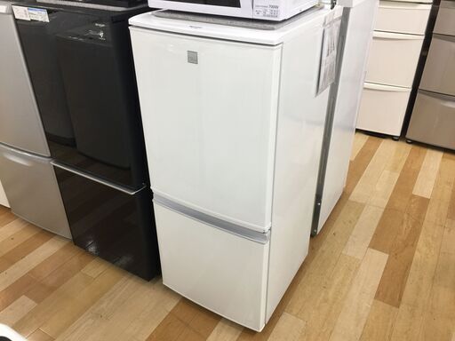 SHARP　2ドア冷蔵庫　SJ-14E5　ファン式　【トレファク岸和田店】