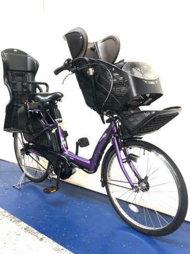 ヤマハ　パスキッス　26インチ 3人乗り 8.7ah デジタル　電動自転車　1012