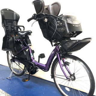 ヤマハ　パスキッス　26インチ 3人乗り 8.7ah デジタル　電動自転車　1012
