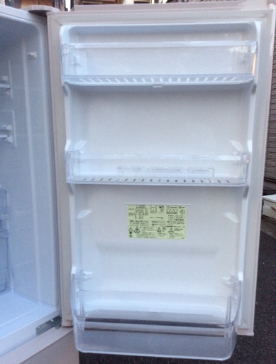 【RKGRE-465】特価！シャープ/271L 2ドア冷凍冷蔵庫/SJ-PD27A-C//中古品/2015年製/当社より近隣無料配達！