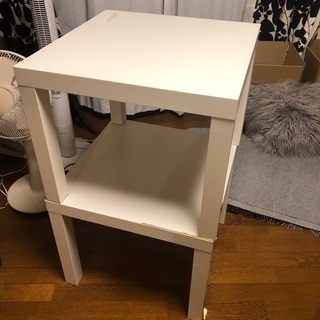 IKEA テーブル 2個セット　ホワイト
