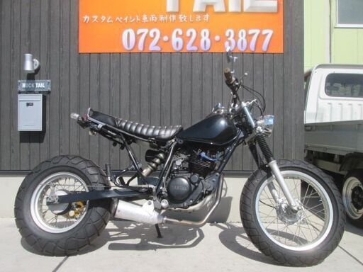 ★16万円　TW200　ロンスイカスタム！スカチューンカスタム！セル付！実動車★ヤマハ　TW
