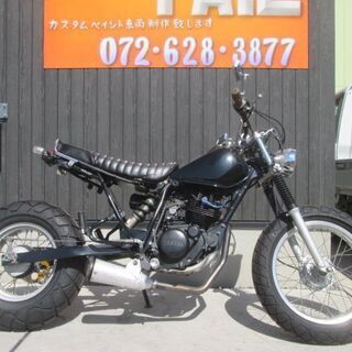 ★16万円　TW200　ロンスイカスタム！スカチューンカスタム！セル付！実動車★ヤマハ　TW