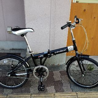 美品☆CHEVROLET[シボレー]20吋 折り畳み自転車車 シングル/ブラック