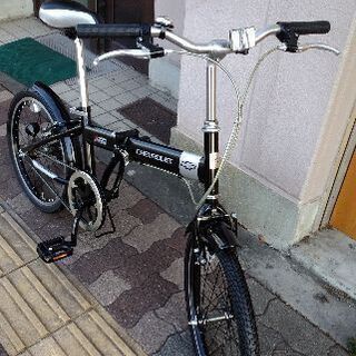 美品☆CHEVROLET[シボレー]20吋 折り畳み自転車車 シングル/ブラック