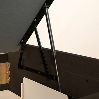 70%OFF 激安　ダブル　ベッド　マットレス付き　収納力◎ ブラウン　ニトリ