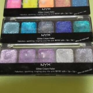 NYX クリーム　グリッターパレット