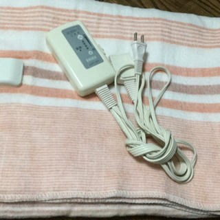 洗える電気敷き毛布　広電