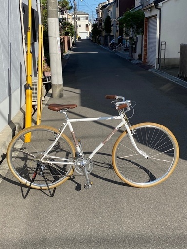 BRUNO クロスバイク 700C 16段変速 AY700 steel 美品
