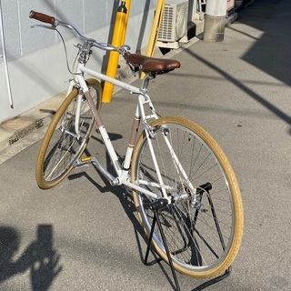 BRUNO クロスバイク 700C 16段変速 AY700 steel 美品