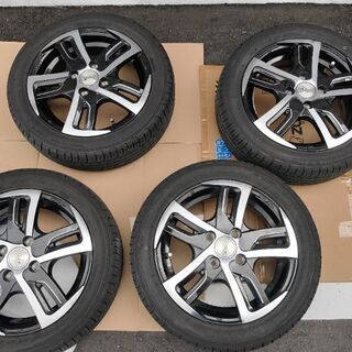 タイヤホイールセット FALKEN ジークス ZE914F 165/55r14 共豊 KYOHO シュタイナーフォースド SF-C 4.50-14