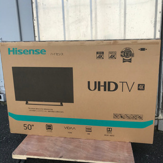 新品未開封】液晶テレビ 50型 Hisense 50E6800 50V型 BS/CS 4K