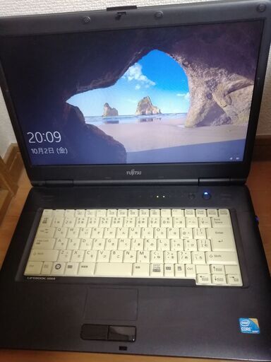 格安ノート　富士通　Core i3搭載 メモリ4G HD250G Wifi対応 大画面15.6インチ 最新Windows10搭載