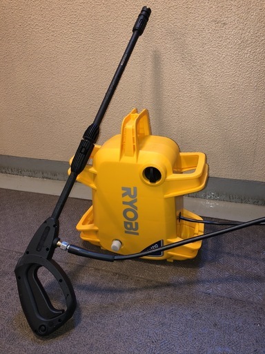 高圧洗浄機 RYOBI KSJ-1210 RYOBI KSJ-1210 YELLOW