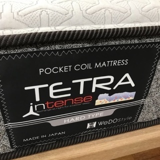 セミダブルベッド TETRA マットレス付き 綺麗状態でおススメです 