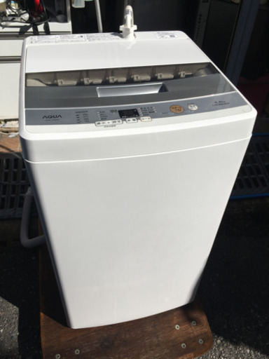 高年式2017年AQUA4.5kg洗濯機✨美品