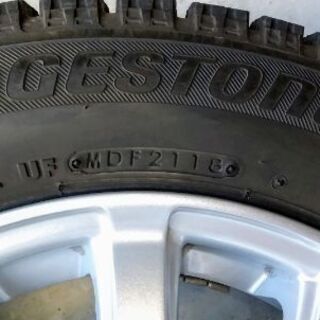 ブリジストンVRX155-65-13アルミホイールセット 