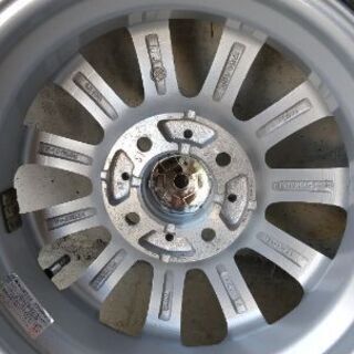 ブリジストンVRX155-65-13アルミホイールセット 