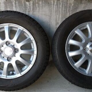 ブリジストンVRX155-65-13アルミホイールセット 