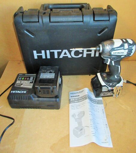 ☆日立工機 HITACHI WH18DDL2 コードレスインパクトドライバ◆締付を極める