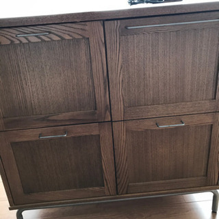 ジャーナルスタンダードファニチャー　キッチンカウンター　棚　キャビネット