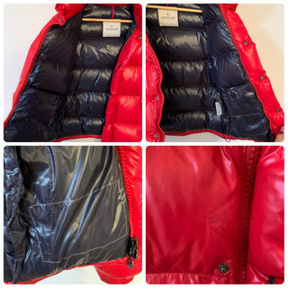 モンクレール　エバー　ダウンジャケット　レッド