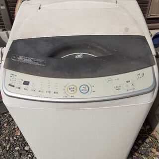 １ヶ所問題あり　シャープ洗濯機7キロ　買い換えの為、0円で差し上...