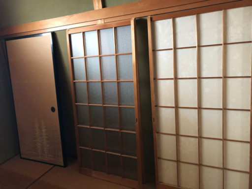 障子扉ガラス扉 押し入れ扉 ザムザム 名古屋の家電の中古あげます 譲ります ジモティーで不用品の処分