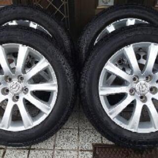 【処分】MPV純正（LY3P）タイヤホイールセット　215/60R17