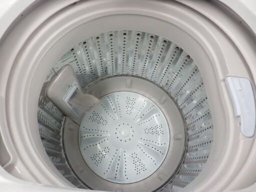 洗濯機 5.5㎏ 2018年製 ステンレス槽 ハイアール Haier JW-C55CK 白