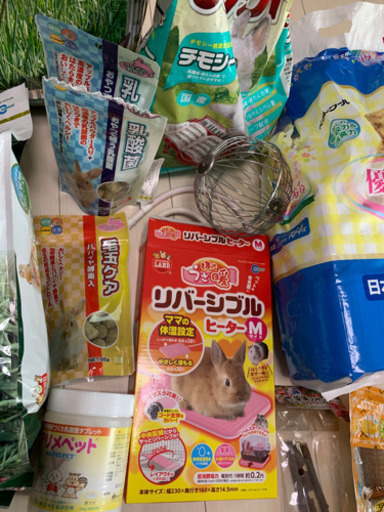 ウサギ用ヒーター チモシーセット うさぎパン 本千葉の家具の中古あげます 譲ります ジモティーで不用品の処分